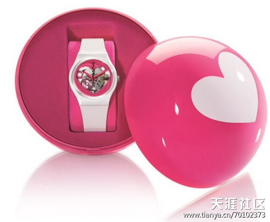 华为手机带腕表款
:“真爱，需要坦白”情人节特别款腕表(转载)