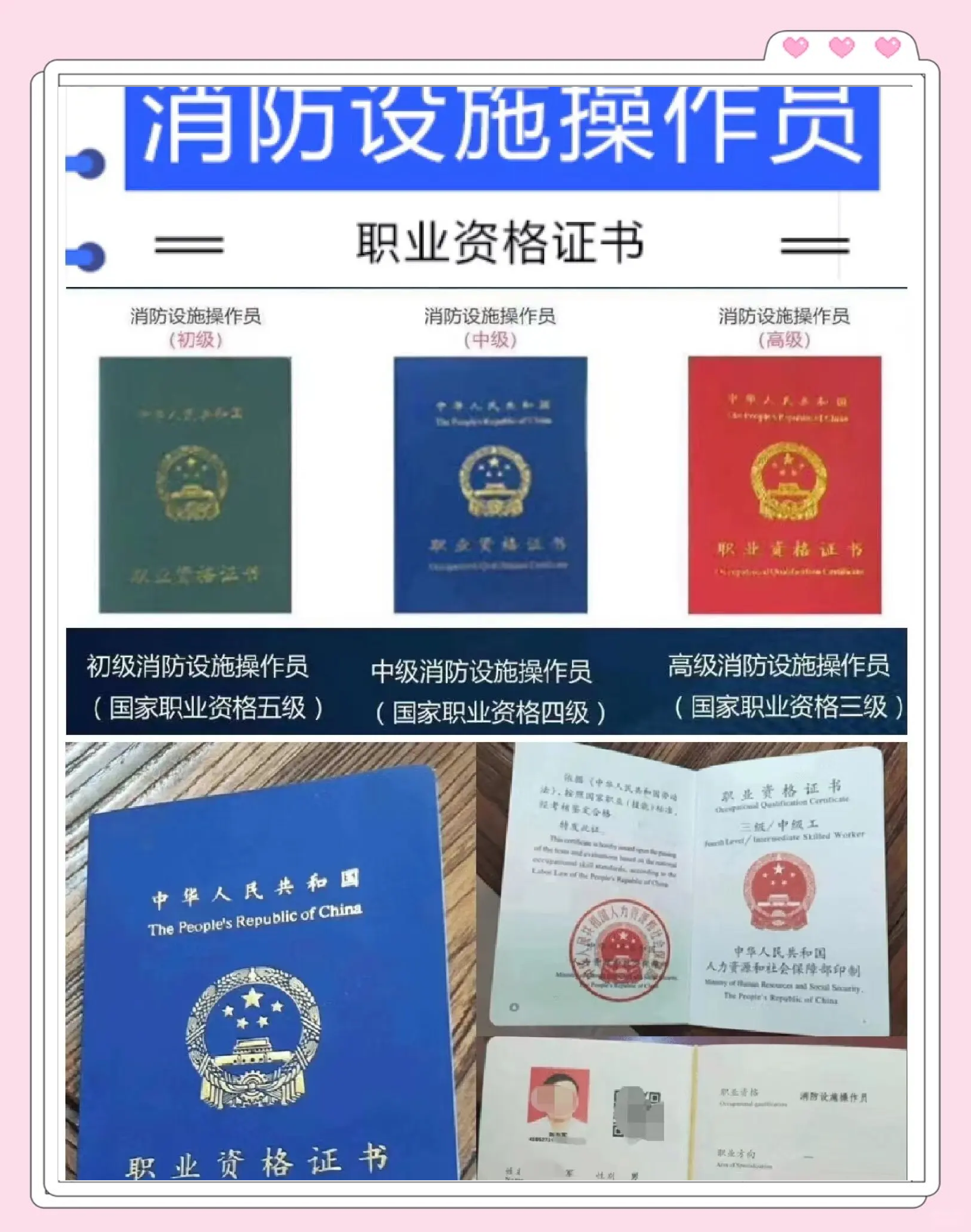 消防证书客户端消防证书有哪几种